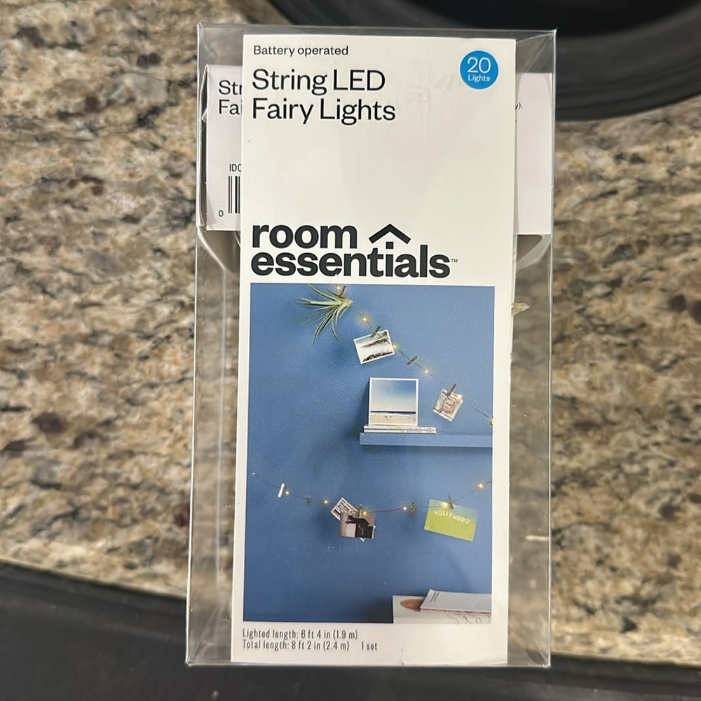 String LED Fairy Lights-New in Box